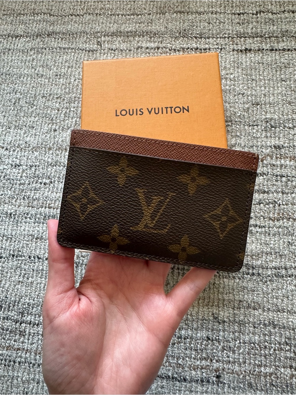 Louis Vuitton Card Holder - Brown
